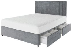 Airspring - Henlow 1200 Pocket Memory 4 Drawer - Divan-Small - Double